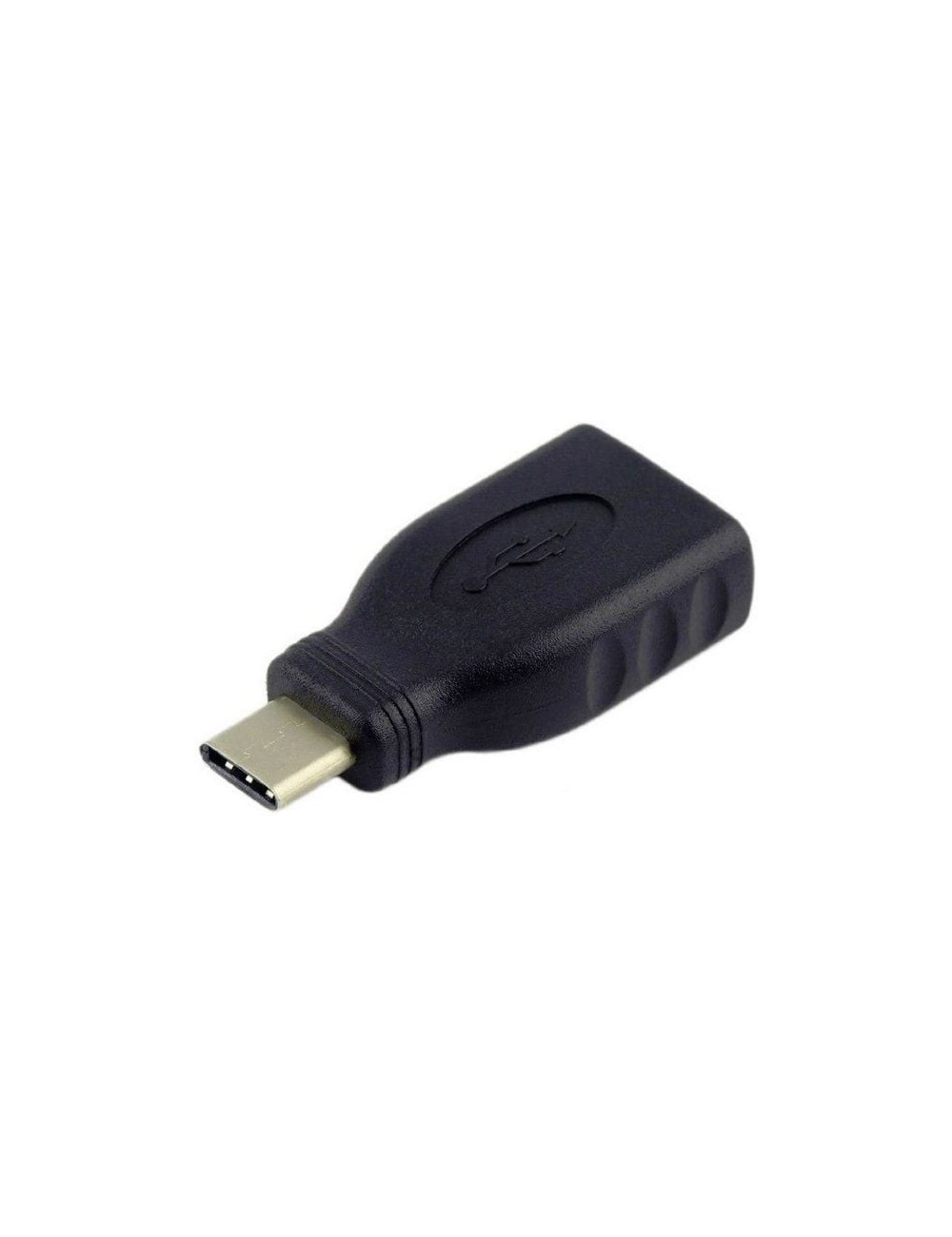 Adaptador USB 3.1 Tipo-C Aisens A108-0323/ USB Tipo-C Macho - USB Hembra