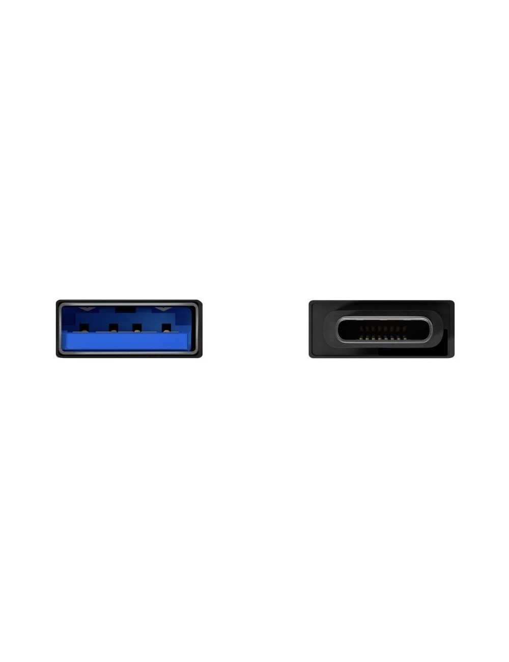 Adaptador USB 3.2 Aisens A108-0717/ USB Hembra - USB Tipo-C Macho/ Negro