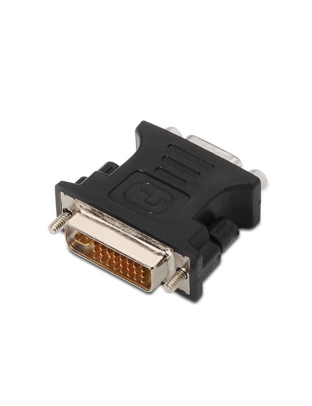 ADAPTADOR DE DVI A SVGA AISENS-24+5 MASCLE   HDB15 FEMELLA-NEGRE(A118-0092)
