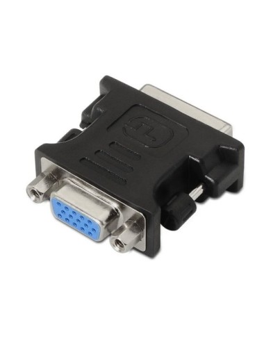 ADAPTADOR DE DVI A SVGA AISENS-24+5 MASCLE   HDB15 FEMELLA-NEGRE(A118-0092)