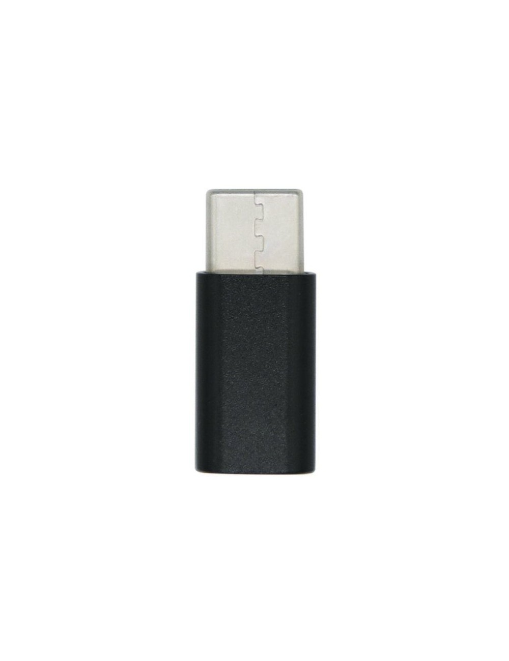 Adaptador USB 2.0 Tipo-C Aisens A108-0414/ USB Tipo-C Macho - Micro USB Hembra