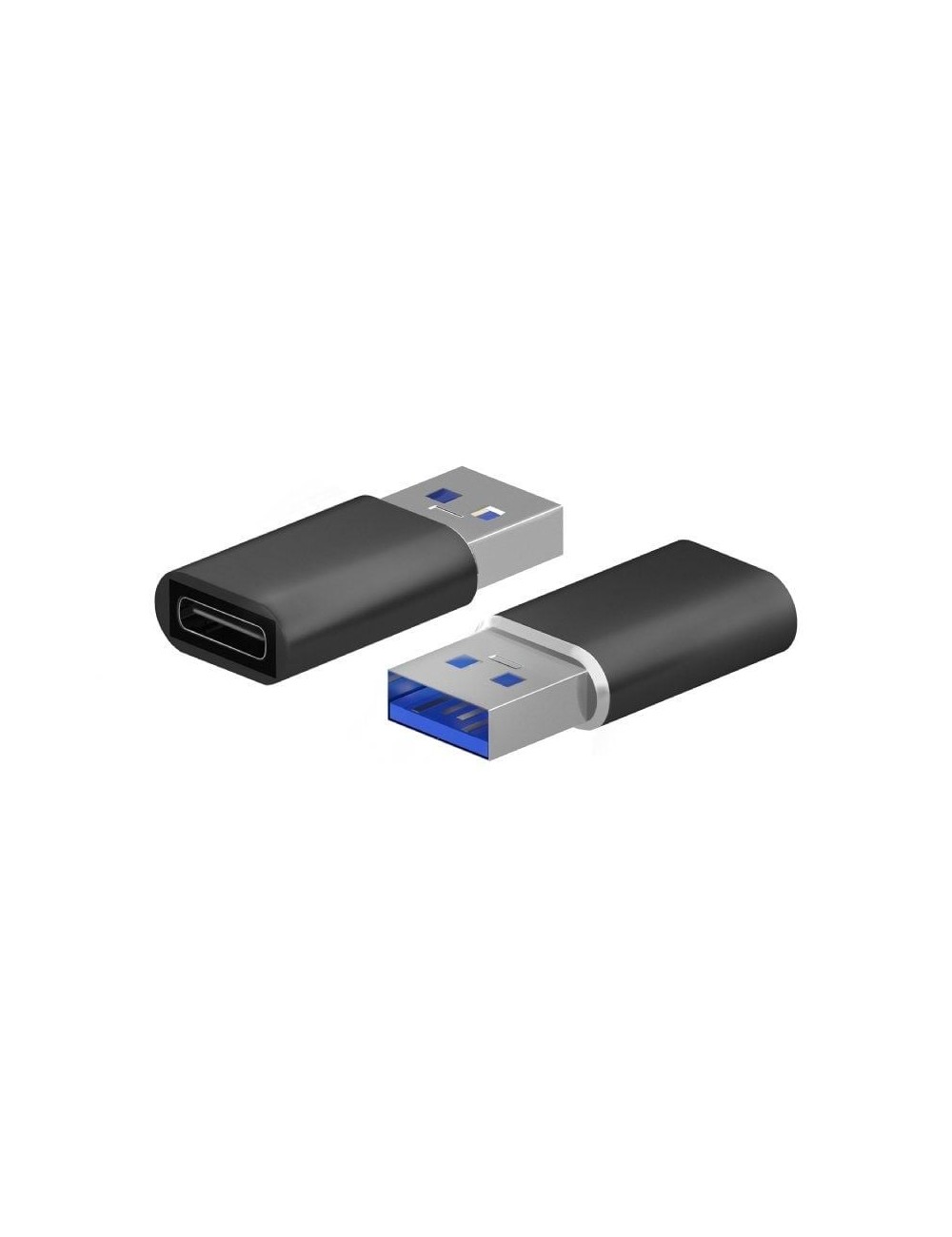 Adaptador USB 3.2 GEN2 Aisens A108-0678/ USB Tipo-C Hembra - USB Macho