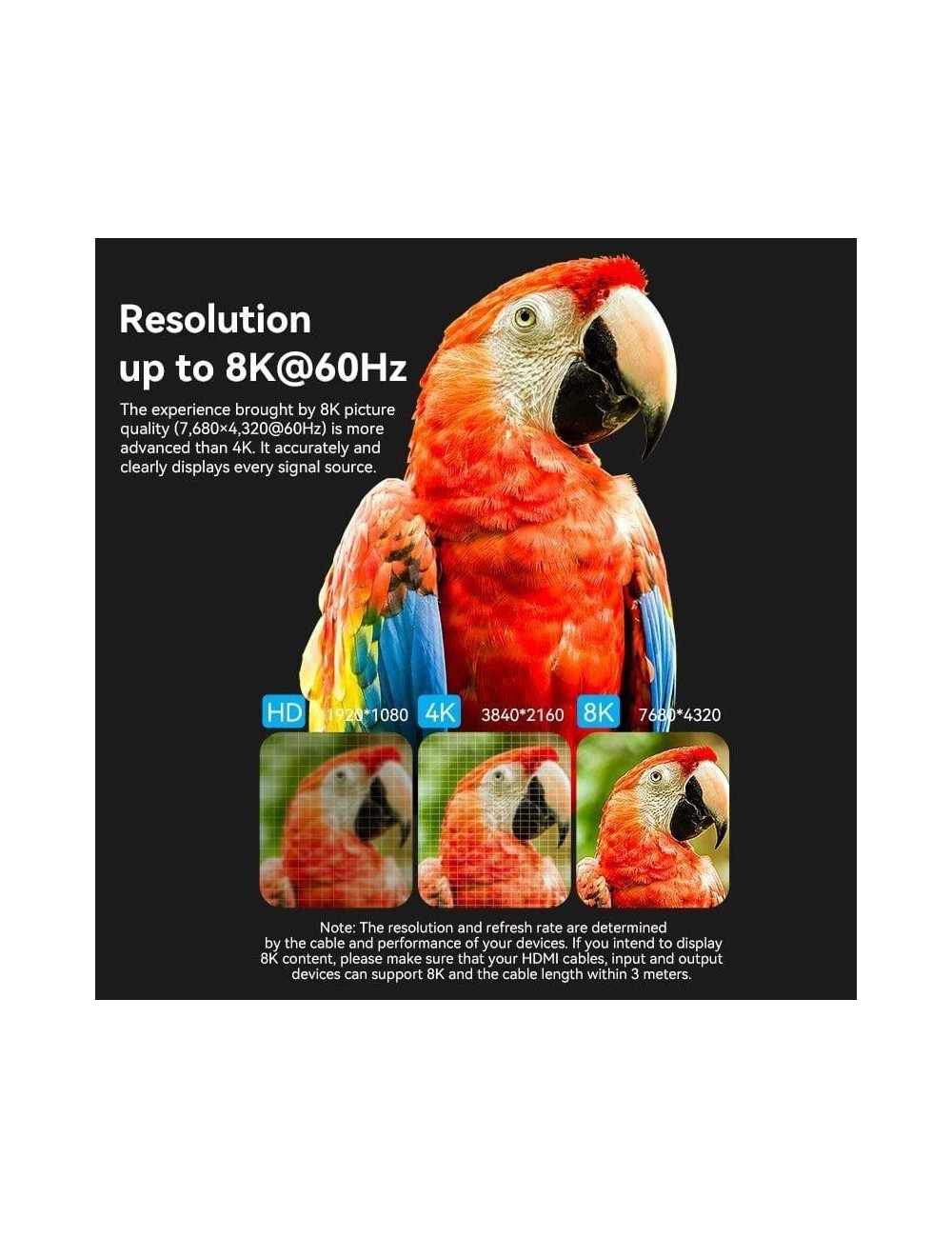 Adaptador HDMI 8K Vention AIUH0/ HDMI Hembra - HDMI Hembra