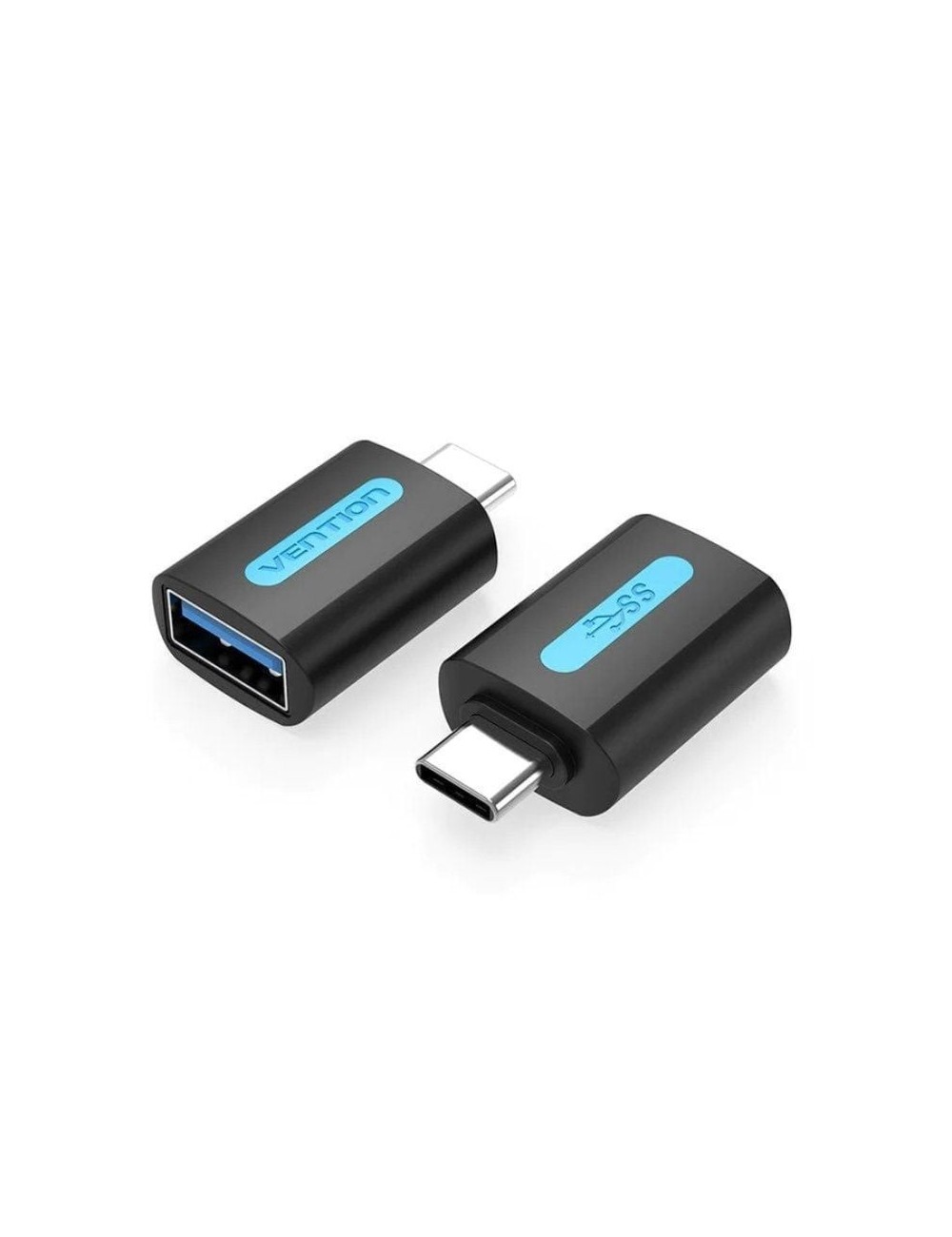 Adaptador USB 3.0 Vention CDUB0/ USB Tipo-C Macho - USB Hembra
