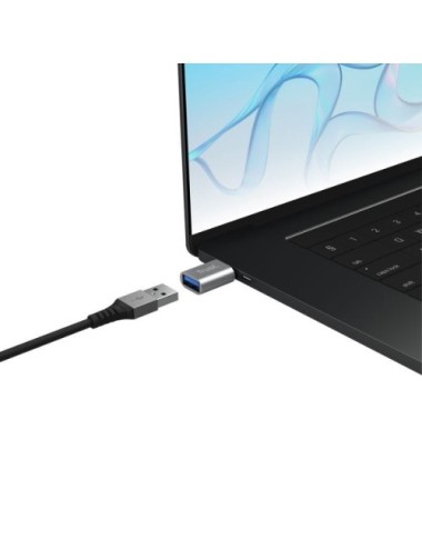Adaptador USB 3.0 Trust Calyx 26221/ USB Tipo-C Macho - USB Hembra
