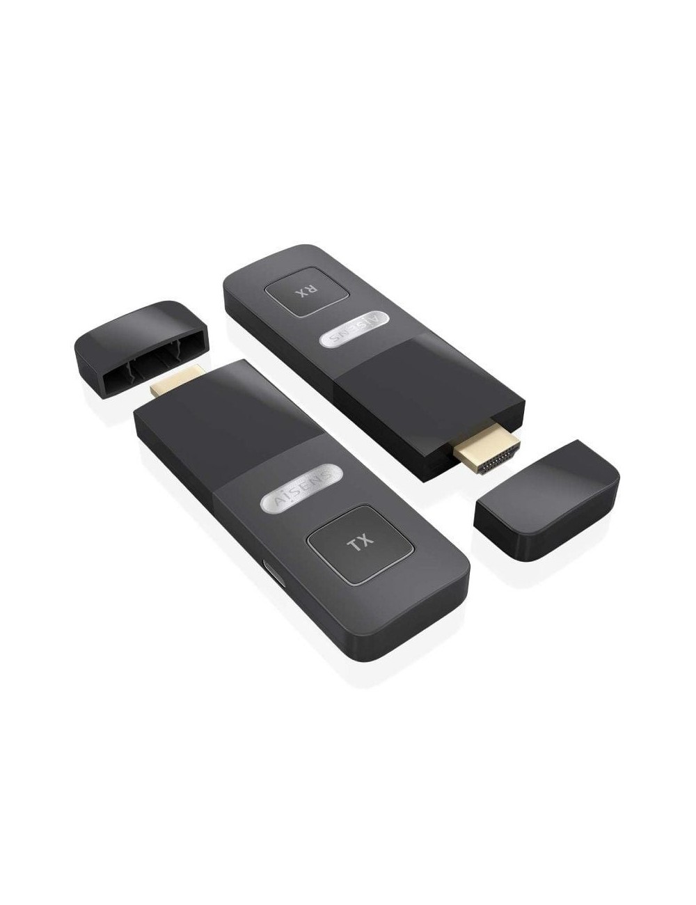 Adaptador/Transmisor de vídeo inalámbrico HDMI Aisens ASWL-H2K30M001-BK