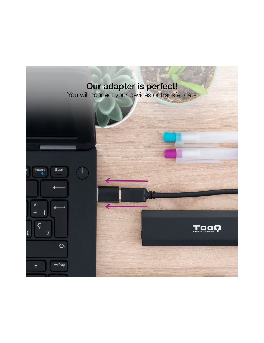 Adaptador USB 3.1 Nanocable 10.02.0012/ USB Macho - USB Tipo-C Hembra