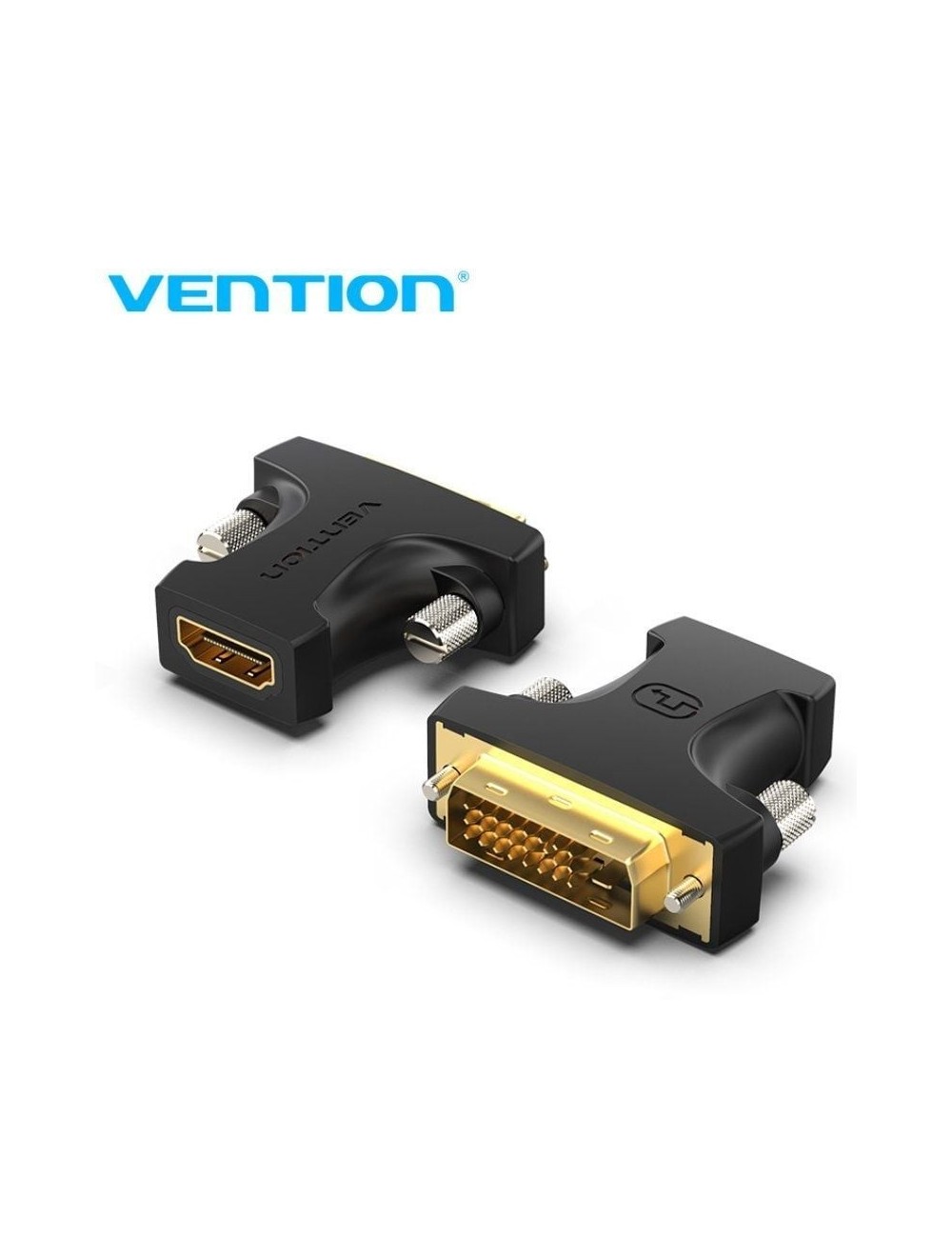 Adaptador HDMI Vention AILB0/ HDMI Hembra - DVI (24+1) Macho