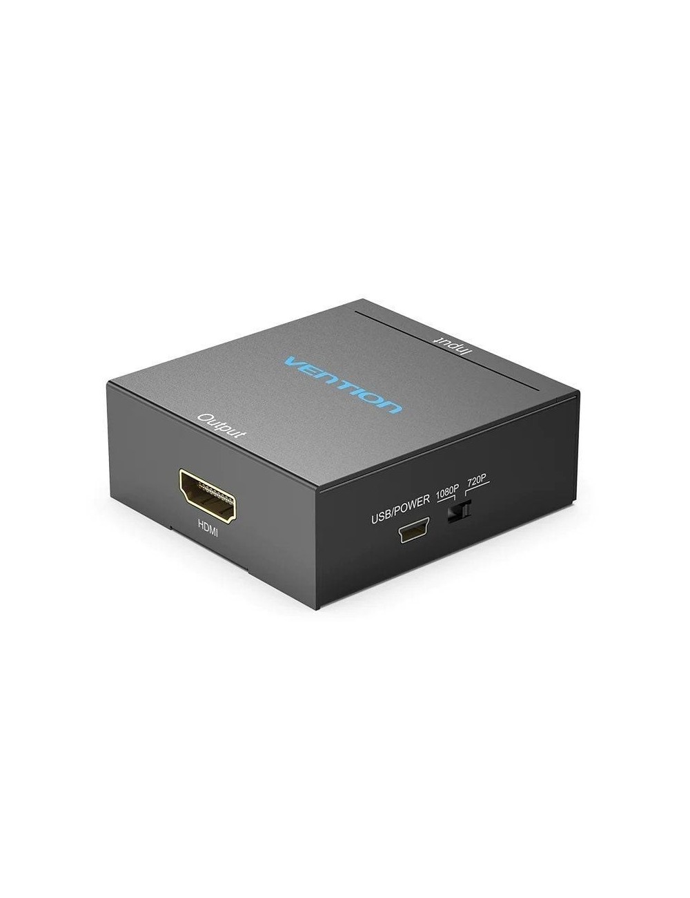 Convertidor RCA a HDMI Vention AEFB0/ RCA Hembra - HDMI Hembra - MiniUSB Hembra