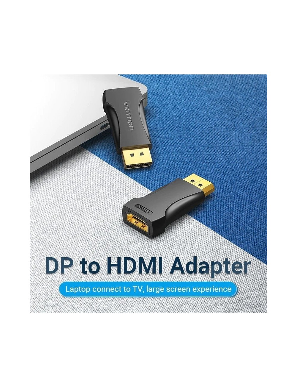 Adaptador Vention HBOB0/ DisplayPort Macho - HDMI Hembra