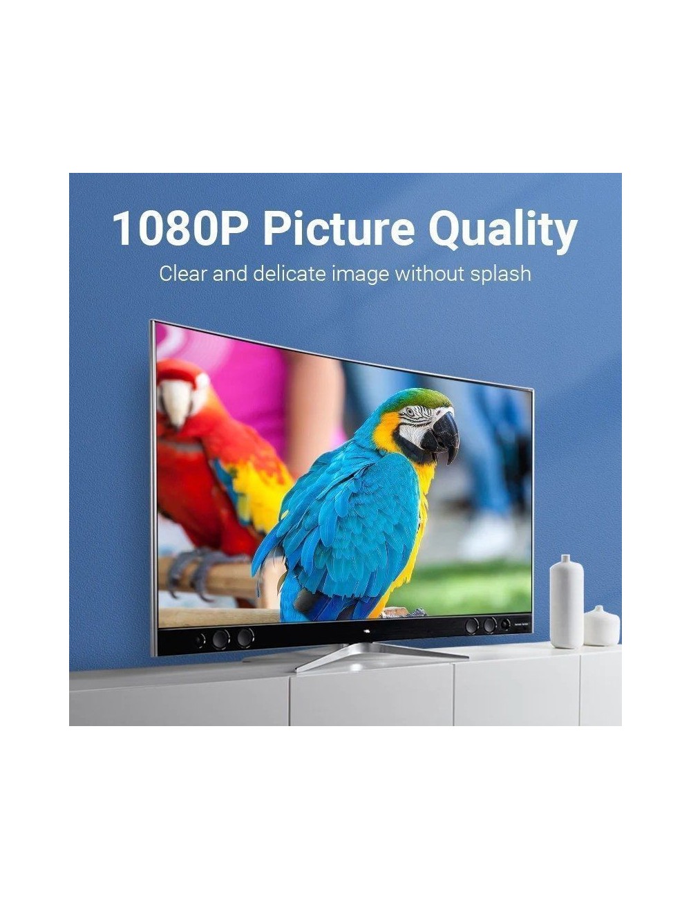 Adaptador Vention HBOB0/ DisplayPort Macho - HDMI Hembra