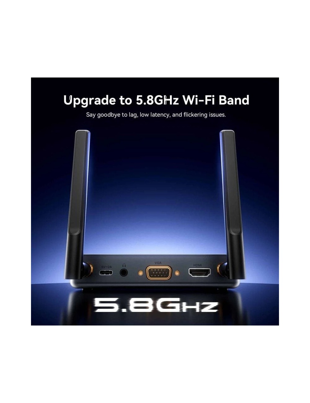 Adaptador de vídeo inalámbrico HDMI a HDMI Vention ADTH0