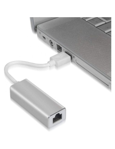 ADAPTADOR USB A LAN AISENS A106-0049 DE USB 3.0 A ETHERNET GIGABIT 10 100 1000 MBPS  15 CM