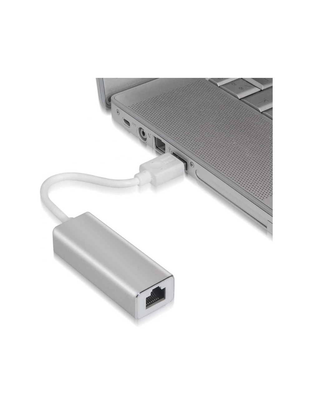 ADAPTADOR USB A LAN AISENS A106-0049 DE USB 3.0 A ETHERNET GIGABIT 10 100 1000 MBPS  15 CM