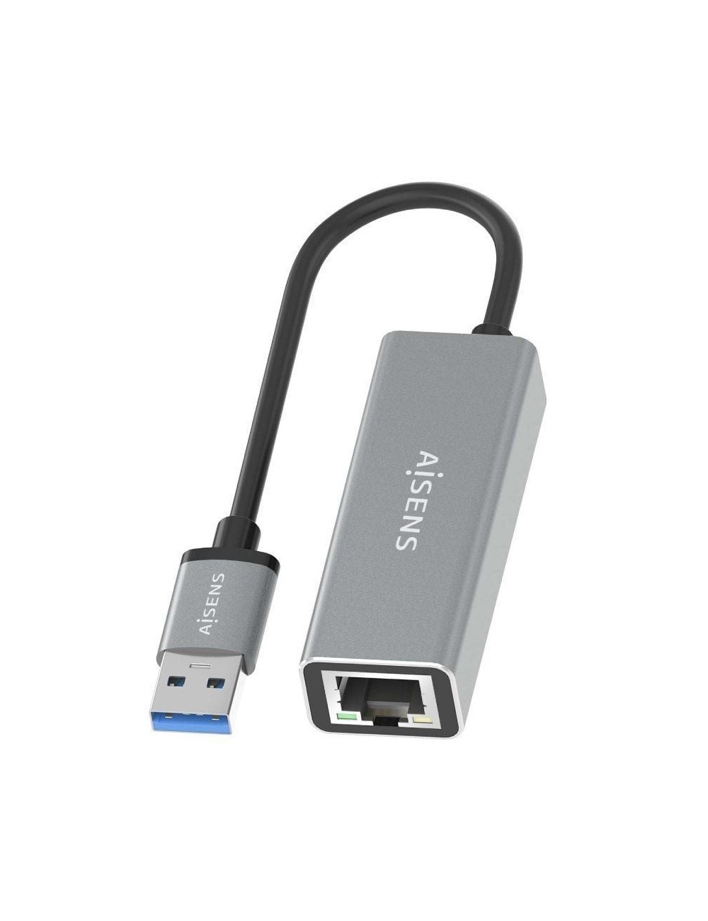Adaptador USB 3.0 - RJ45 Aisens A106-0897/ 1000Mbps