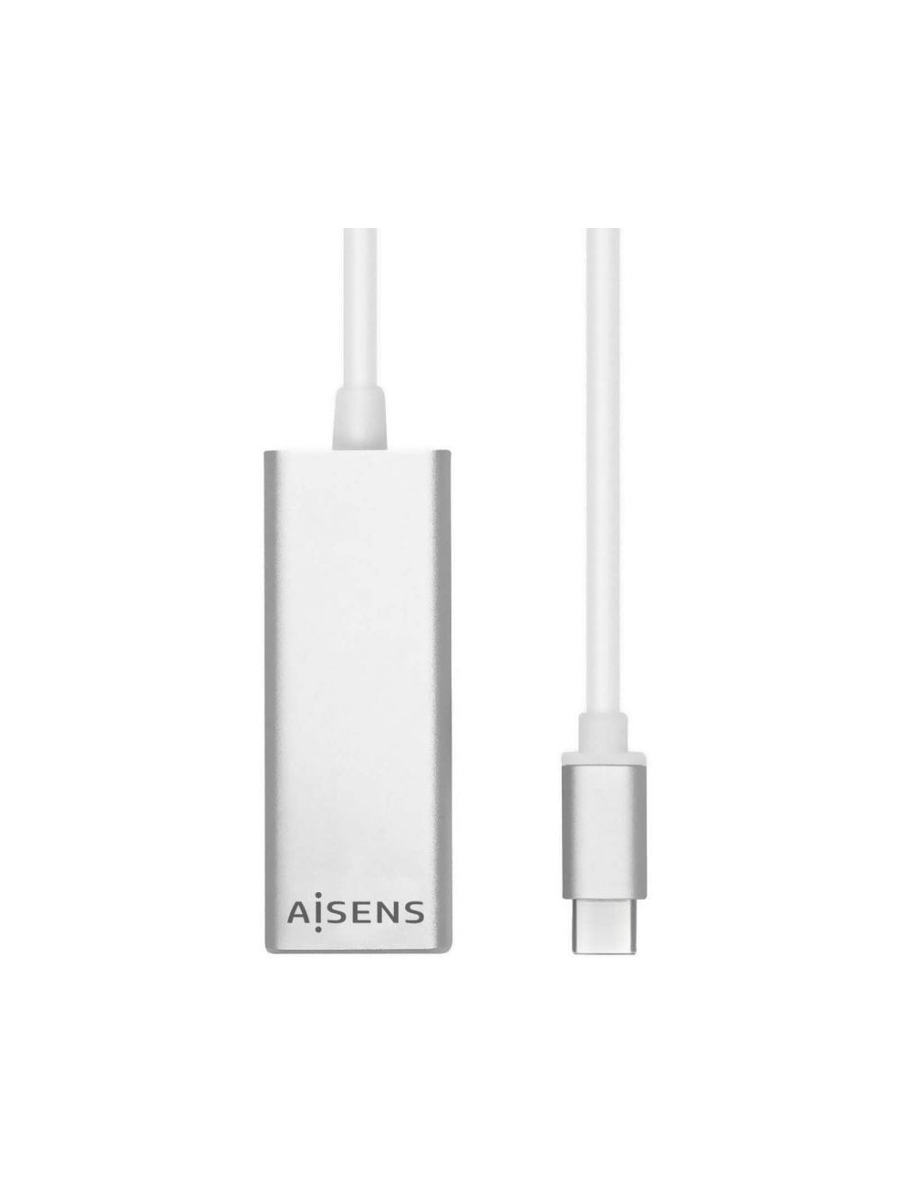 Adaptador USB Tipo-C - RJ45 Aisens A109-0341/ 1000Mbps
