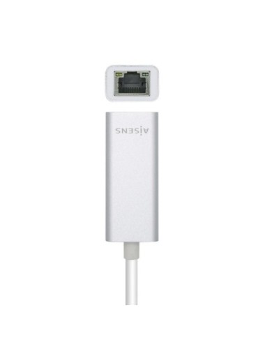 Adaptador USB Tipo-C - RJ45 Aisens A109-0505/ 1000Mbps