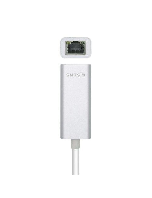 Adaptador USB Tipo-C - RJ45 Aisens A109-0505/ 1000Mbps