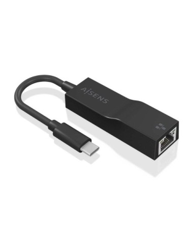 Adaptador USB Tipo-C - RJ45 Aisens A109-0765/ 1000 Mbps