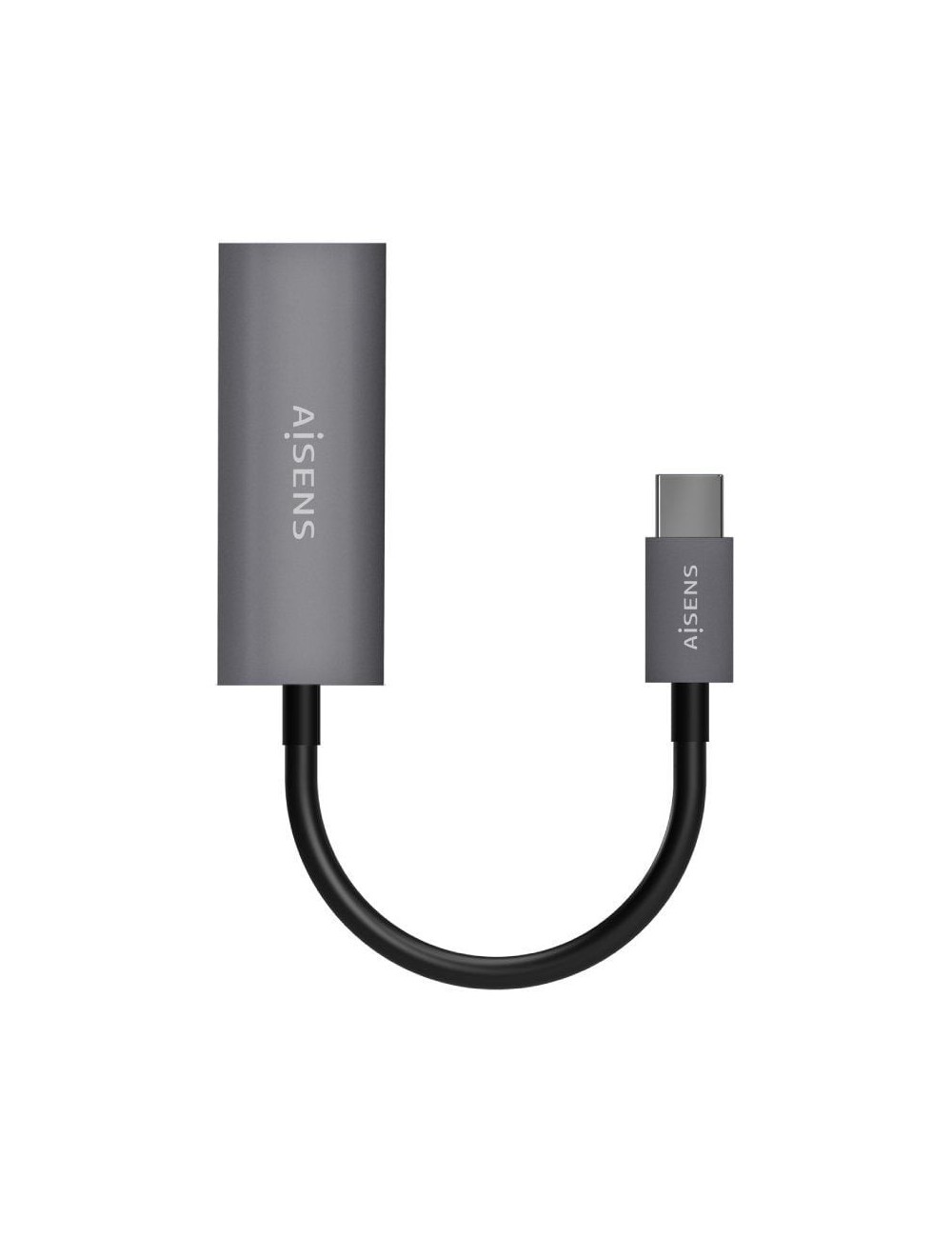 Adaptador USB Tipo-C - RJ45 Aisens A109-0709/ 1000Mbps