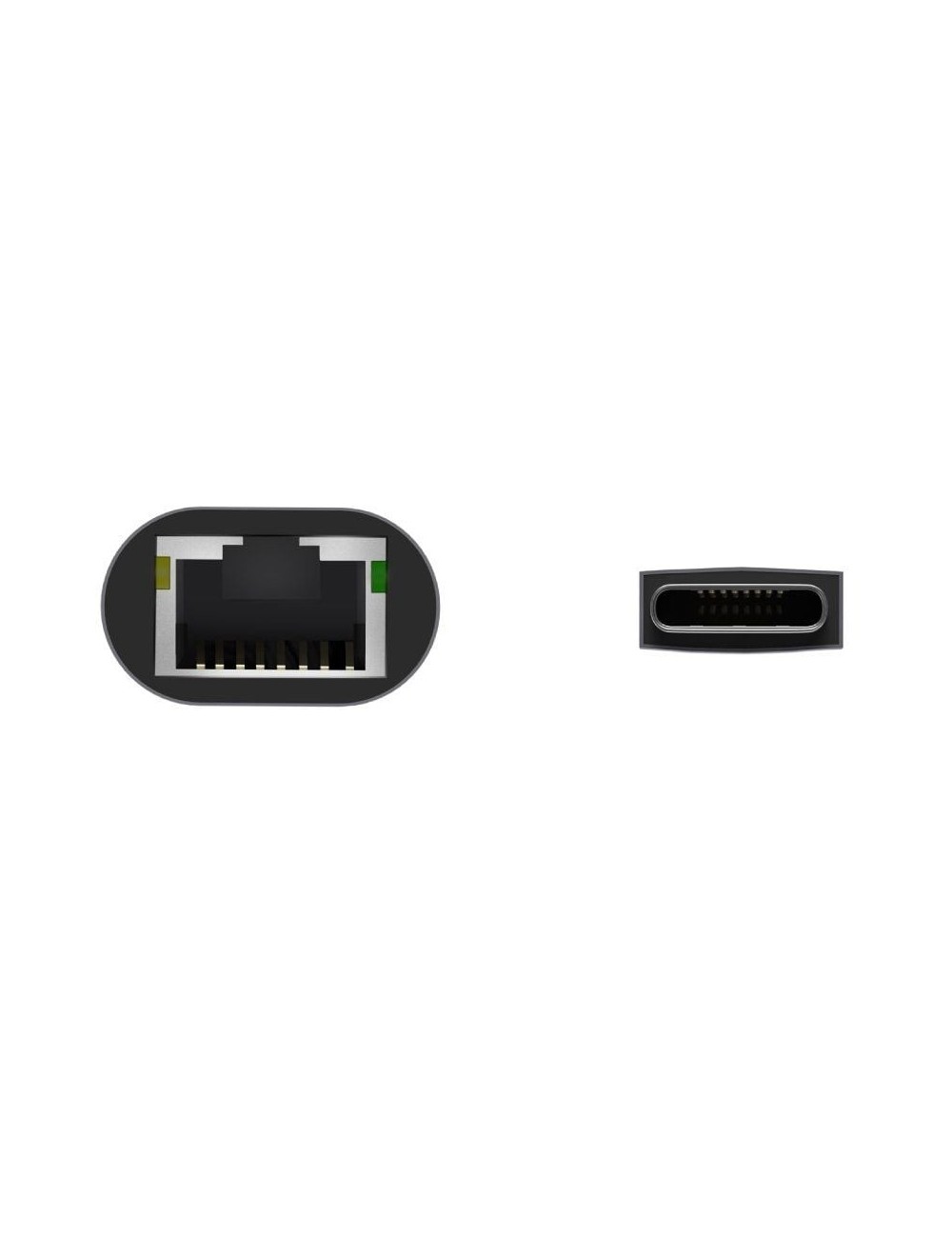 Adaptador USB Tipo-C - RJ45 Aisens A109-0709/ 1000Mbps