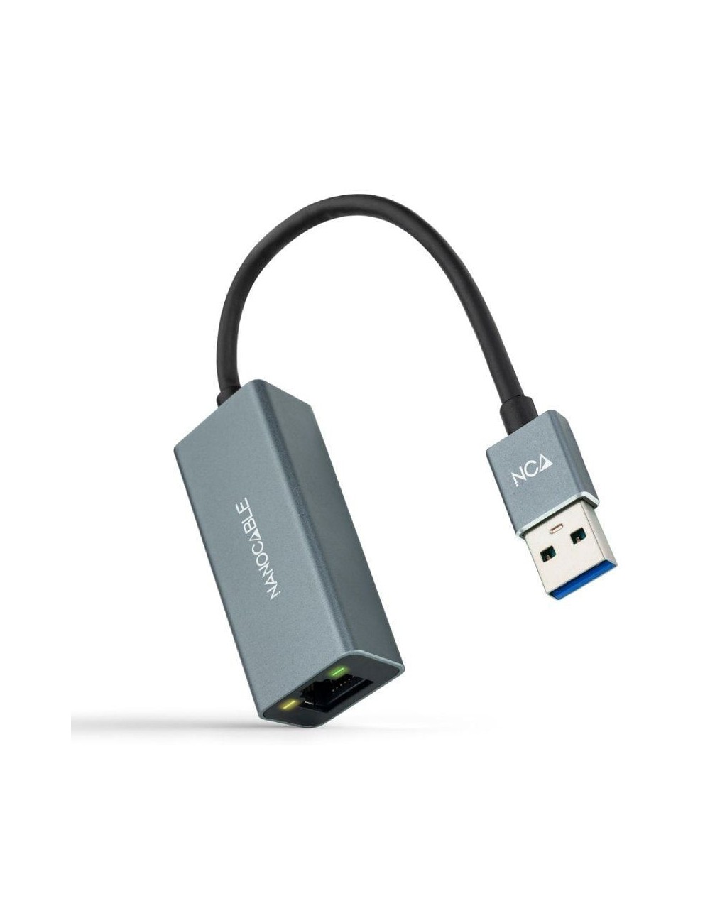 Adaptador USB 3.0 - RJ45 Nanocable 10.03.0405/ 1000Mbps