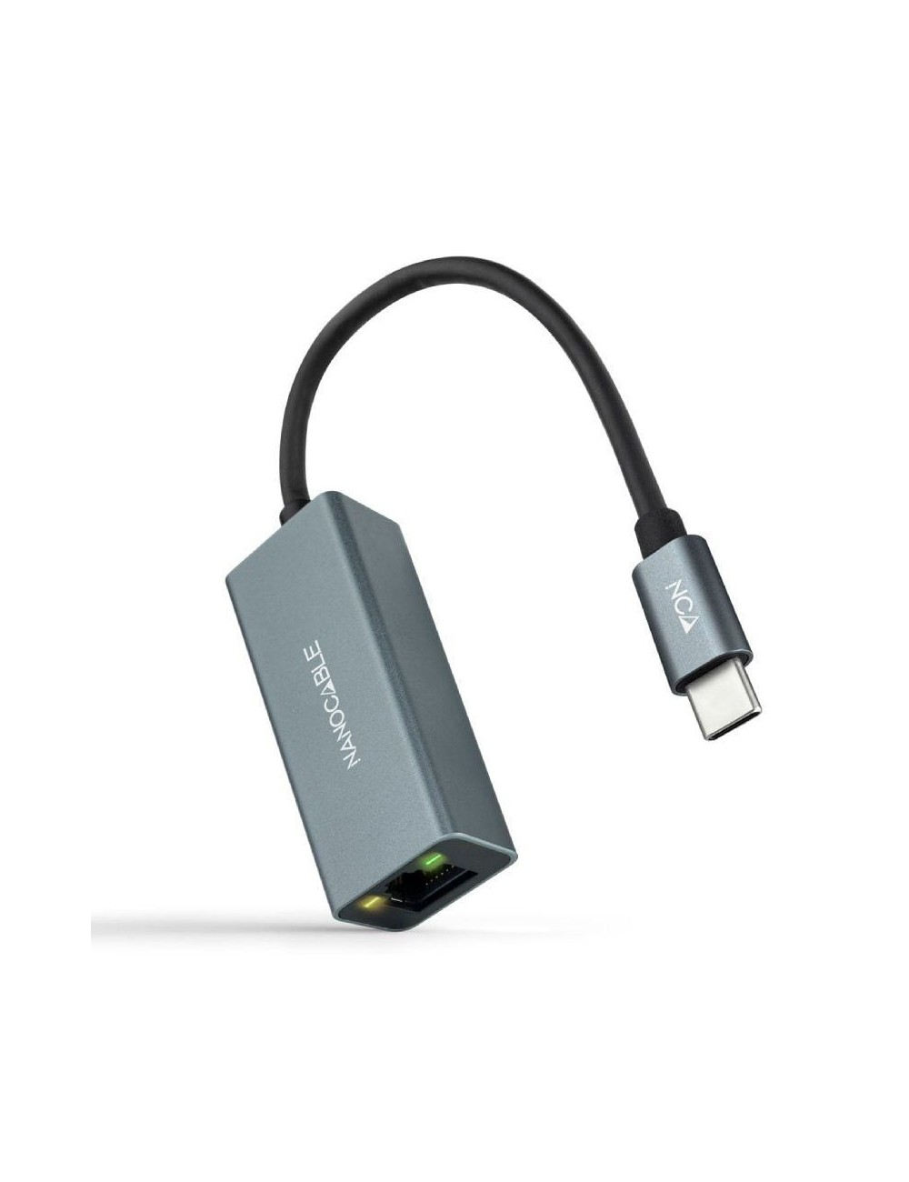 Adaptador Tipo-C - RJ45 Nanocable 10.03.0406/ 1000Mbps