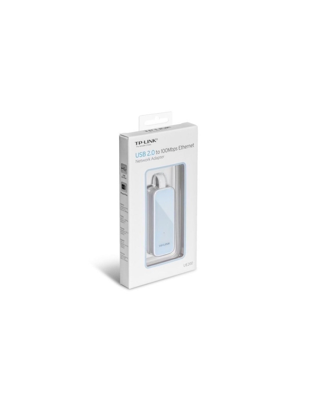 ADAPTADOR DE RED TP-LINK USB 2.0 A ETHERNET A  100MBPS UE200