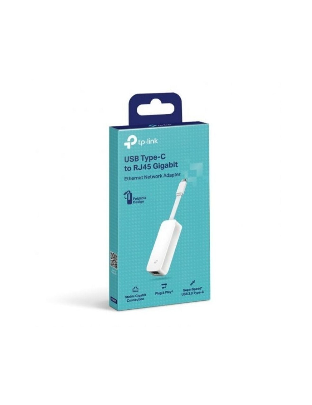 Adaptador USB Tipo-C - RJ45 Gigabit Ethernet TP-Link UE300C/ 1000Mbps