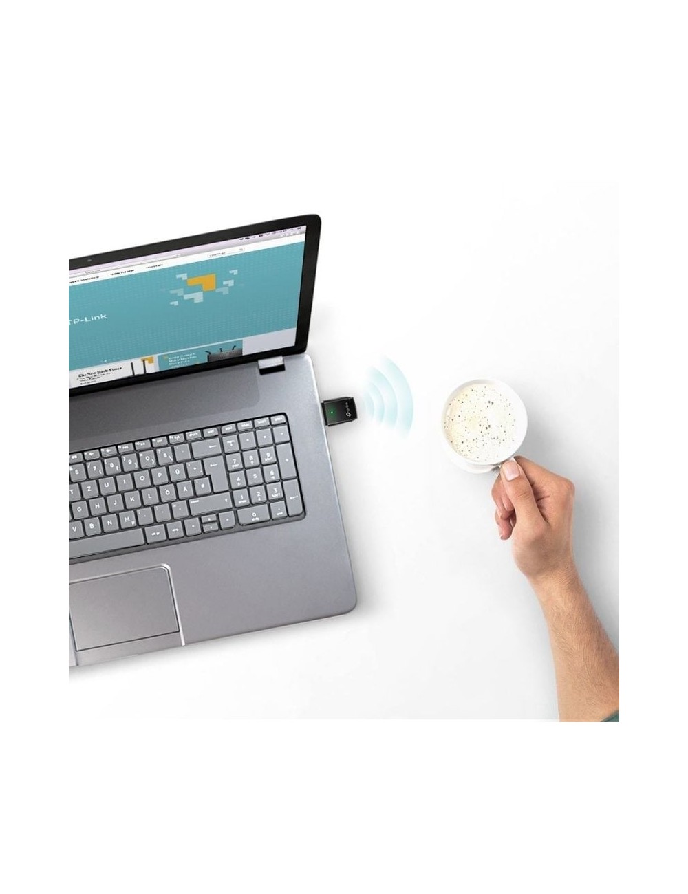 Adaptador USB - WiFi TP-Link Archer T2U V3
