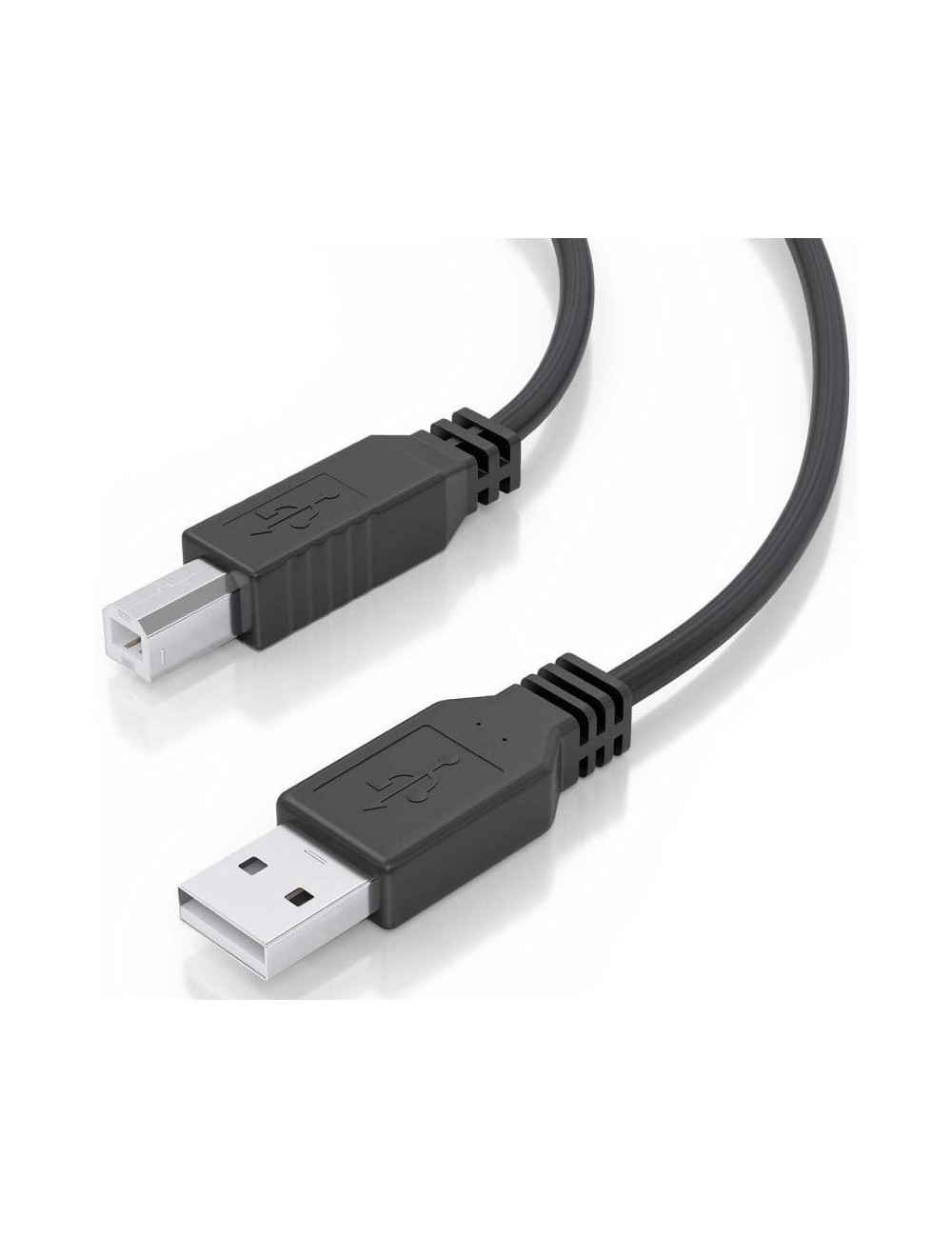 Cable Alargador USB 2.0 Aisens A101-0906/ USB Macho - USB Tipo-B/ 15m/ Negro