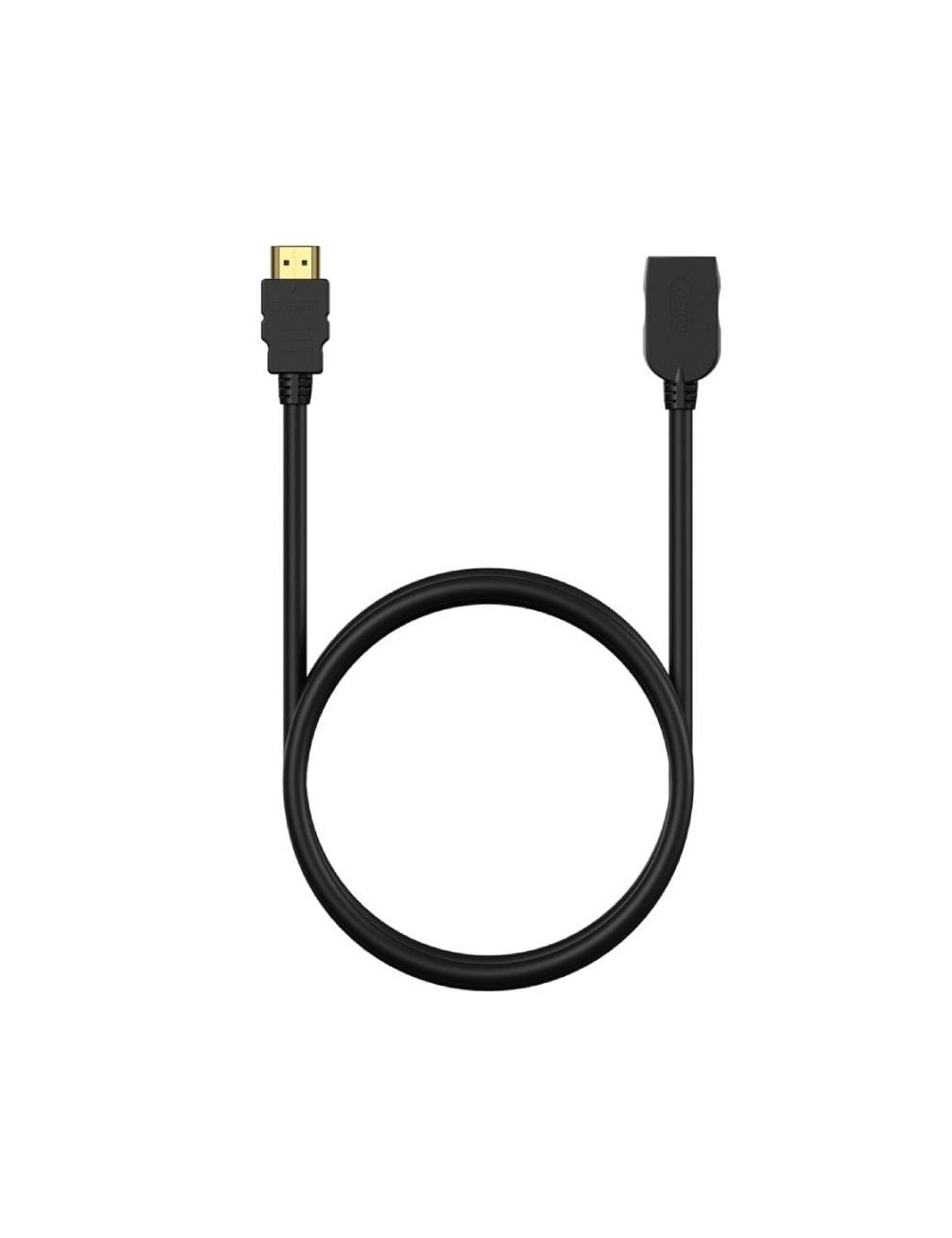 Cable Alargador HDMI Aisens A120-0547/ HDMI Macho - HDMI Hembra/ Hasta 10W/ 2250Mbps/ 5m/ Negro