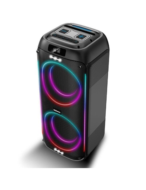 Altavoz Portable con Bluetooth Daewoo Party Speaker DW3010/ 40W/ 2.1