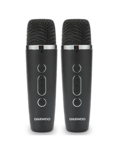 Altavoz con Bluetooth Daewoo Karaoke DW3008/ 15W/ 1.0