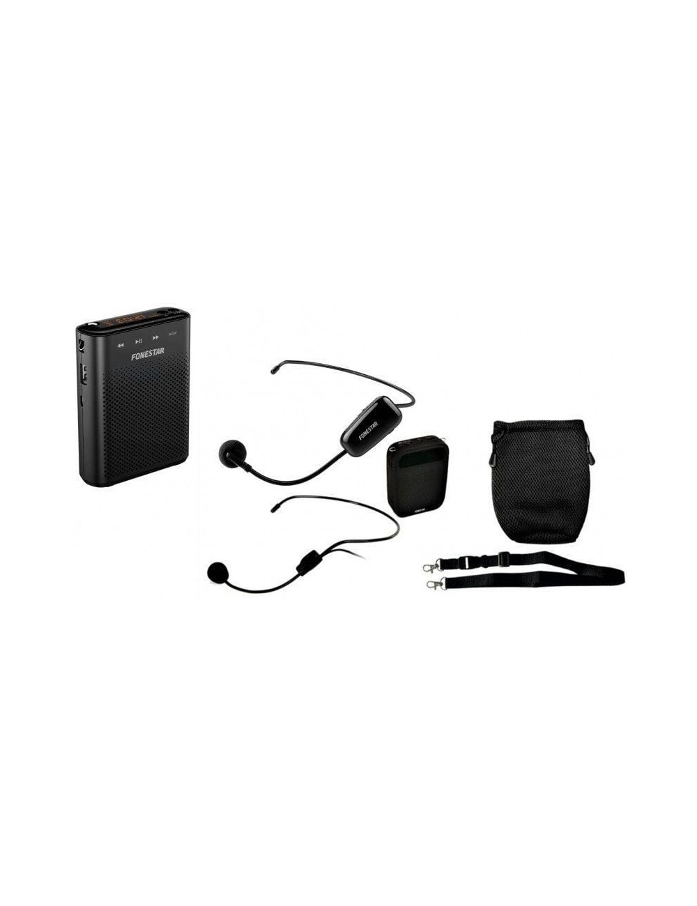 Altavoz Amplificador Fonestar ALTA-VOZ-W30 MIC-UHF/ 30W/ 1.0