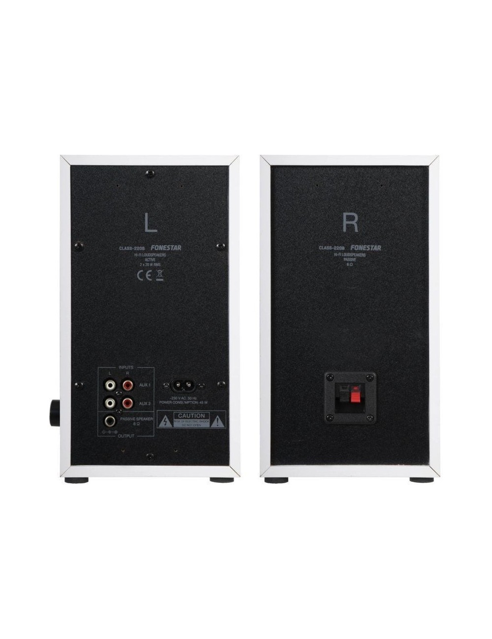 Altavoces Fonestar CLASS-220B/ 80W/ 2.0