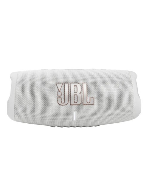 Altavoz con Bluetooth JBL Charge 5/ 40W/ 1.0/ Blanco