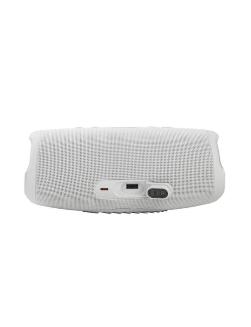 Altavoz con Bluetooth JBL Charge 5/ 40W/ 1.0/ Blanco
