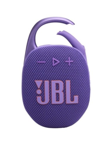 Altavoz con Bluetooth JBL Clip 5/ 7W/ 1.0/ Púrpura
