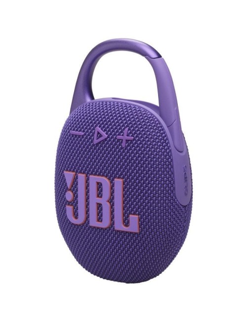 Altavoz con Bluetooth JBL Clip 5/ 7W/ 1.0/ Púrpura