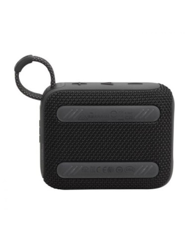 Altavoz con Bluetooth JBL GO 4/ 4.2W/ 1.0/ Negro