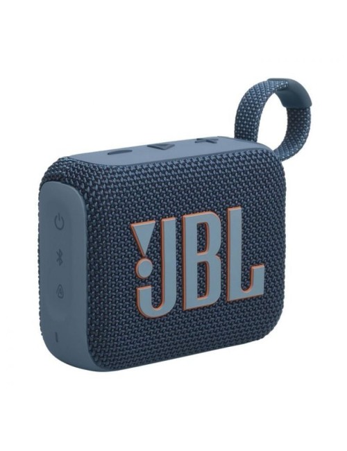 Altavoz con Bluetooth JBL GO 4/ 4.2W/ 1.0/ Azul