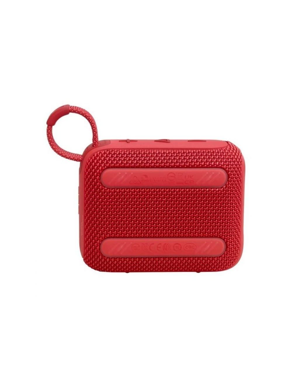 Altavoz con Bluetooth JBL GO 4/ 4.2W/ 1.0/ Rojo