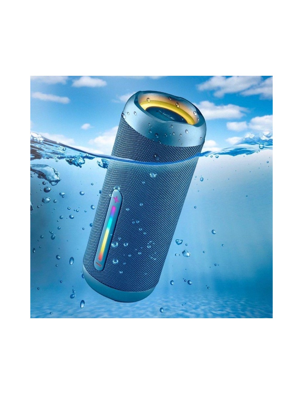 Altavoz con Bluetooth NGS Roller Furia 2/ 30W/ 2.0/ Azul