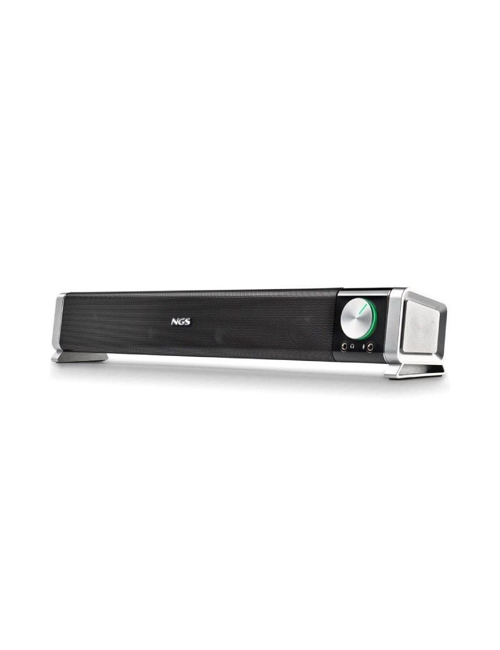 Barra de Sonido con Bluetooth NGS Subway/ 40W/ 2.0/ Negra