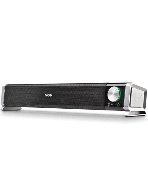 Barra de Sonido con Bluetooth NGS Subway/ 40W/ 2.0/ Negra