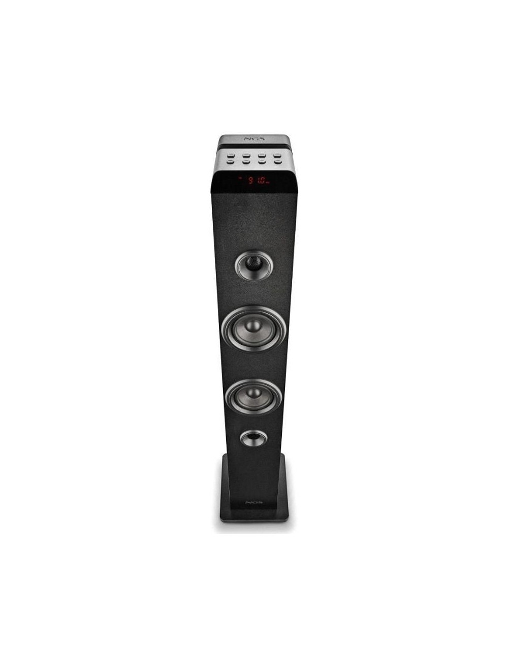Torre de Sonido con Bluetooth NGS SKY CHARM PRO/ 80W/ 2.0/ Negra
