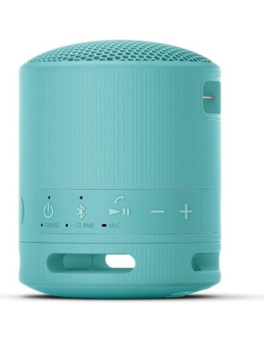 Altavoz Portable con Bluetooth Sony XB100/ 2.0/ Azul