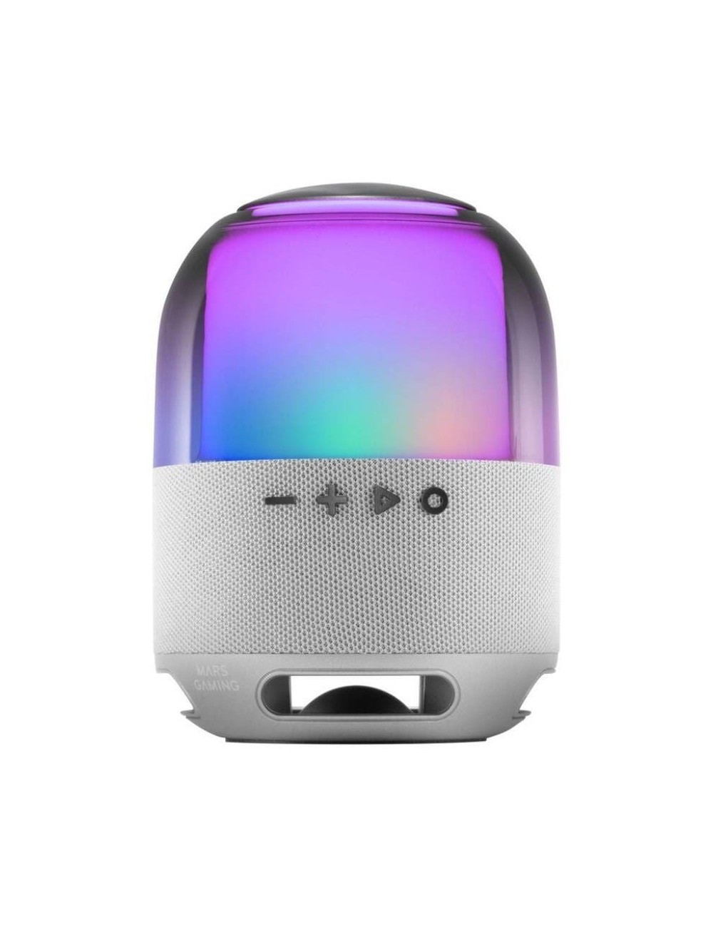 Altavoz con Bluetooth Mars Gaming MS-FLOW/ 15W/ 1.0/ Blanco