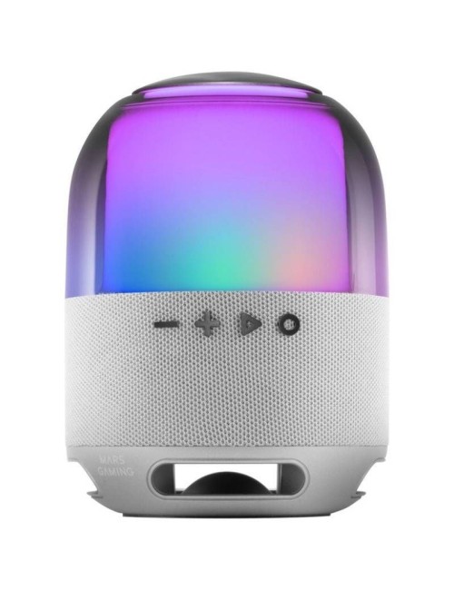 Altavoz con Bluetooth Mars Gaming MS-FLOW/ 15W/ 1.0/ Blanco